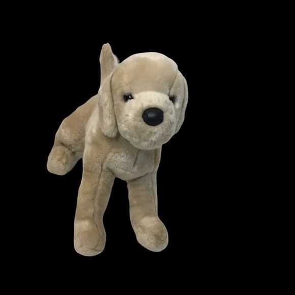 Mandy Puppy Dog Yellow Golden Lab Labrador 15in. - Picture 1 of 9